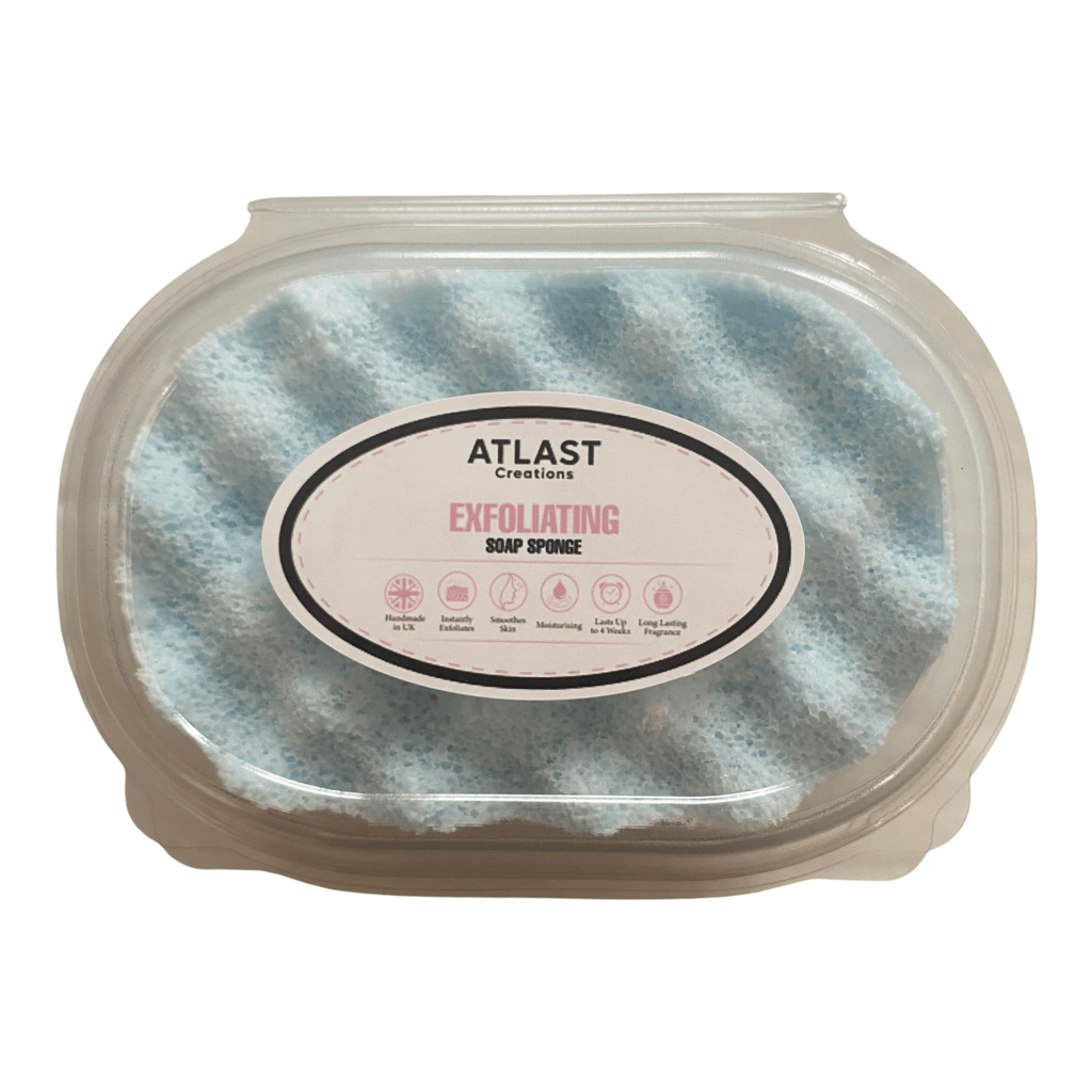Agua Splash Exfoliating Soap Sponge (For Her) Atlast Creations 1
