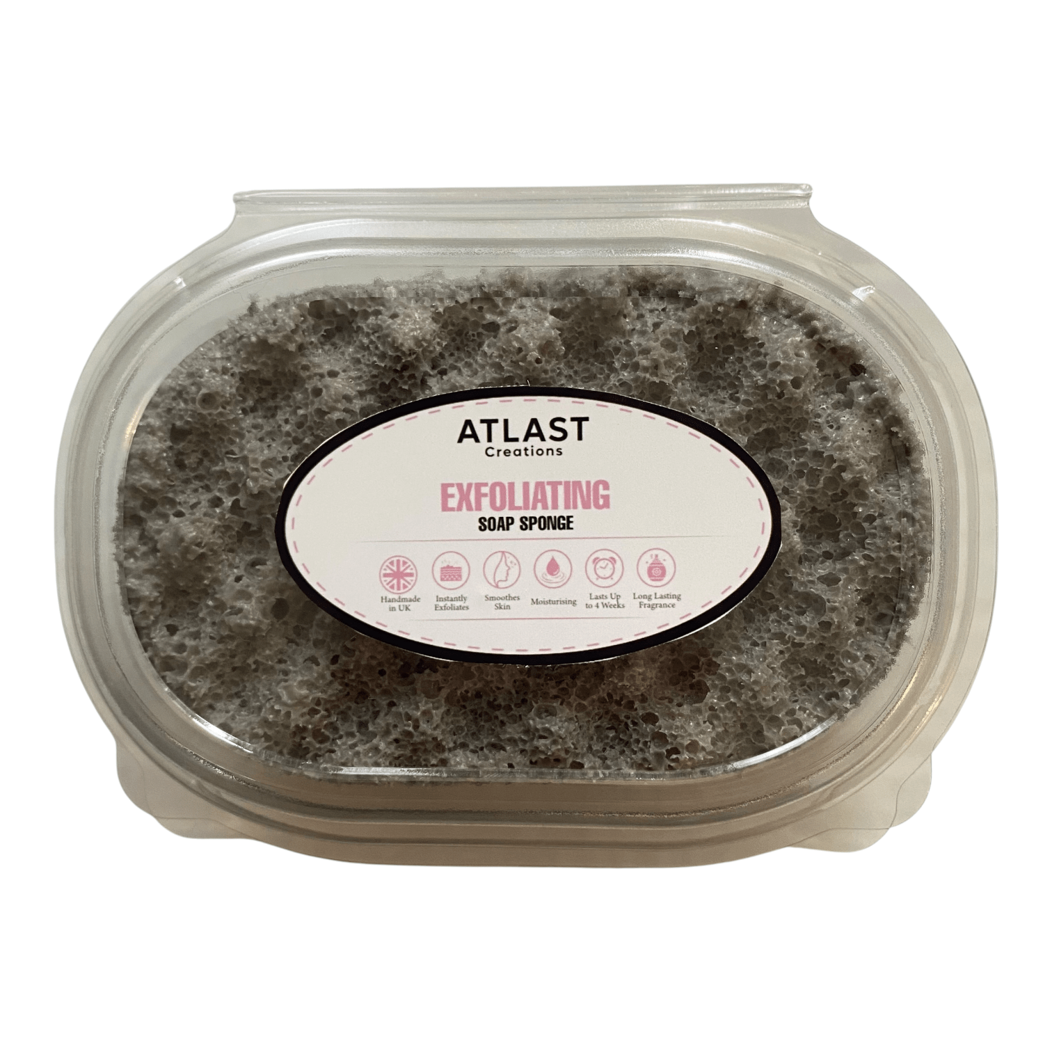 Aventos Exfoliating Soap Sponge (For Him) Atlast Creations 1