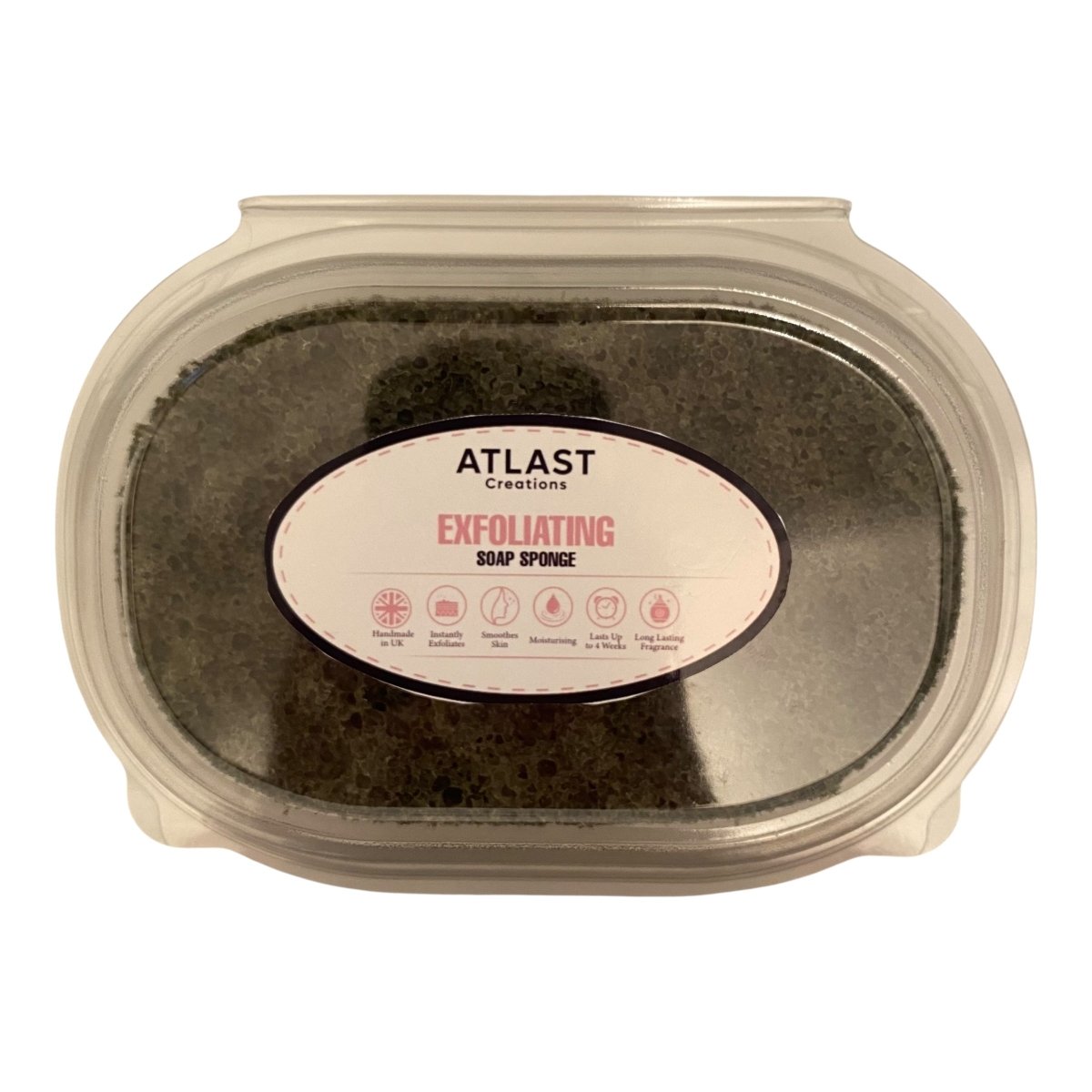 Black Opium Exfoliating Soap Sponge Atlast Creations 1