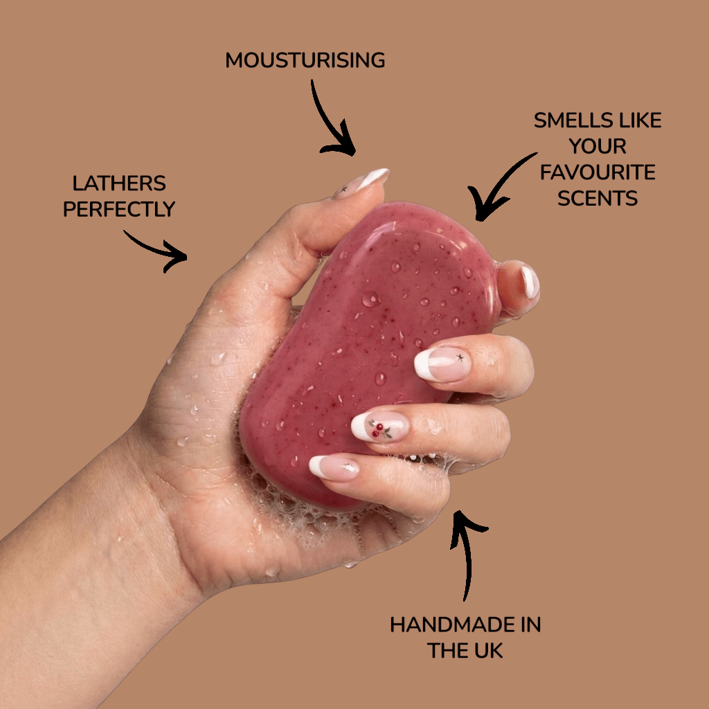 Cherry Moisturising Soap Bar Atlast Creations 2