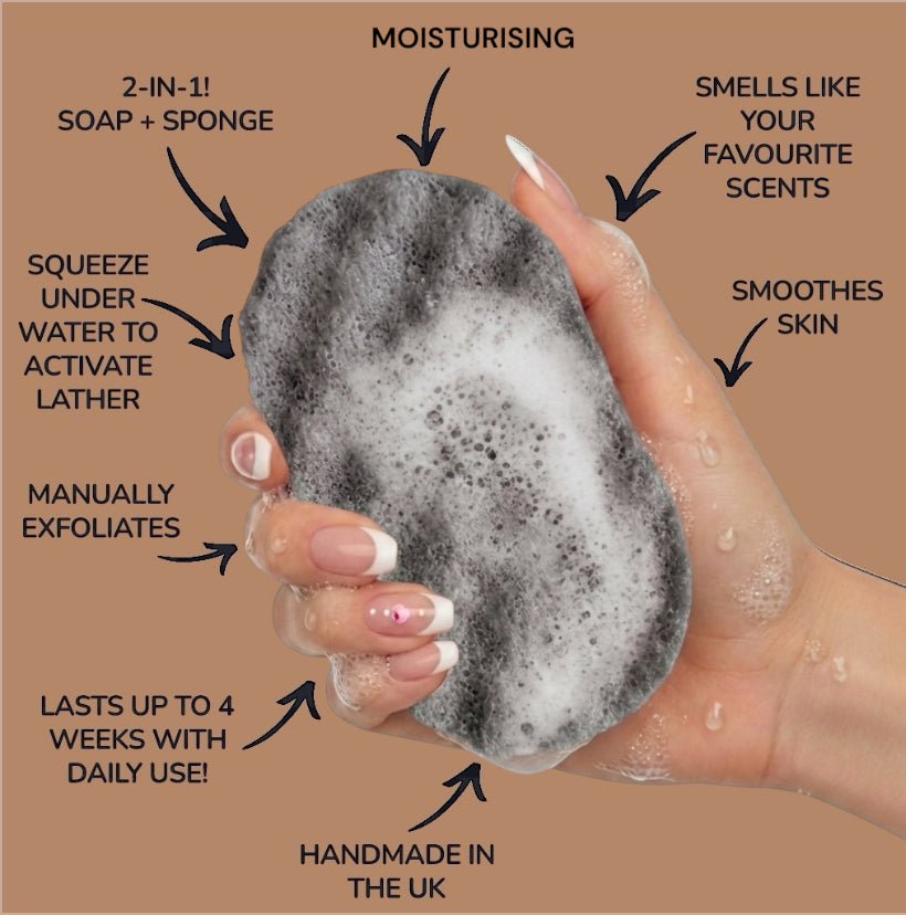 Coco Cabana Exfoliating Soap Sponge (For Her) Atlast Creations 2