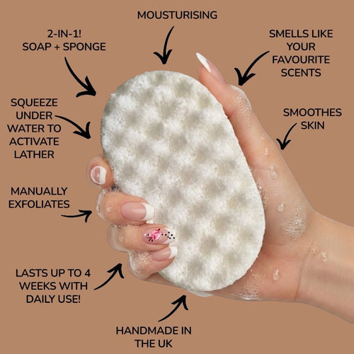 CT One Exfoliating Soap Sponge (For Him) Atlast Creations 2