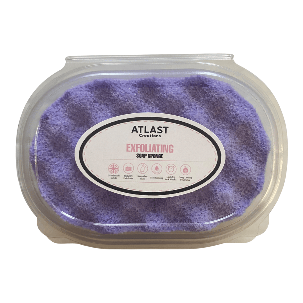 Delicia De Brazil Exfoliating Soap Sponge (For Her) Atlast Creations 1