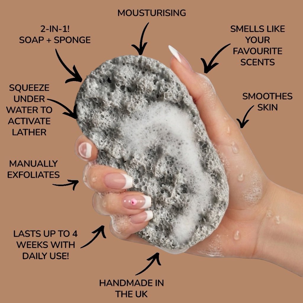 Era's Exfoliating Soap Sponge (For Him) Atlast Creations 2