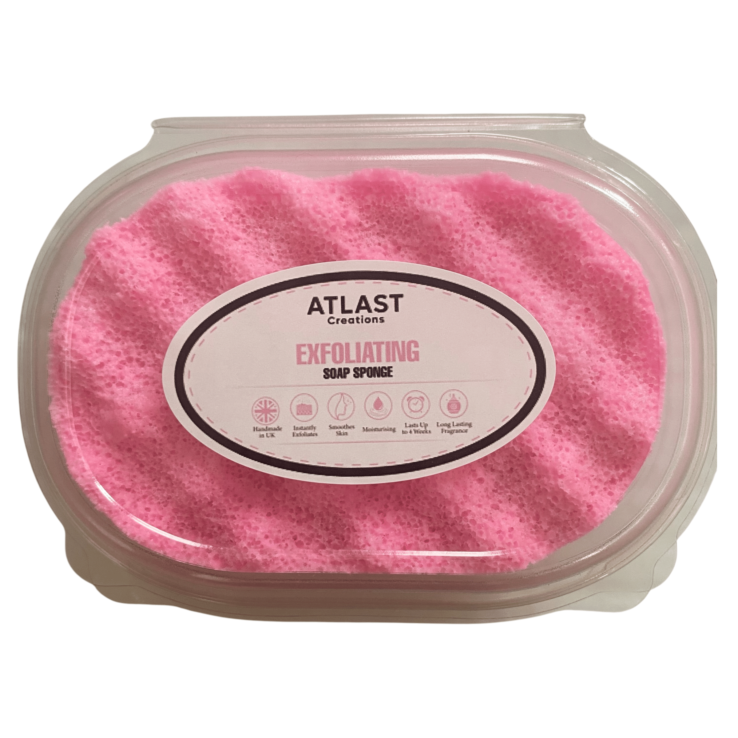 Flor Solstice Exfoliating Soap Sponge (For Her) Atlast Creations 1