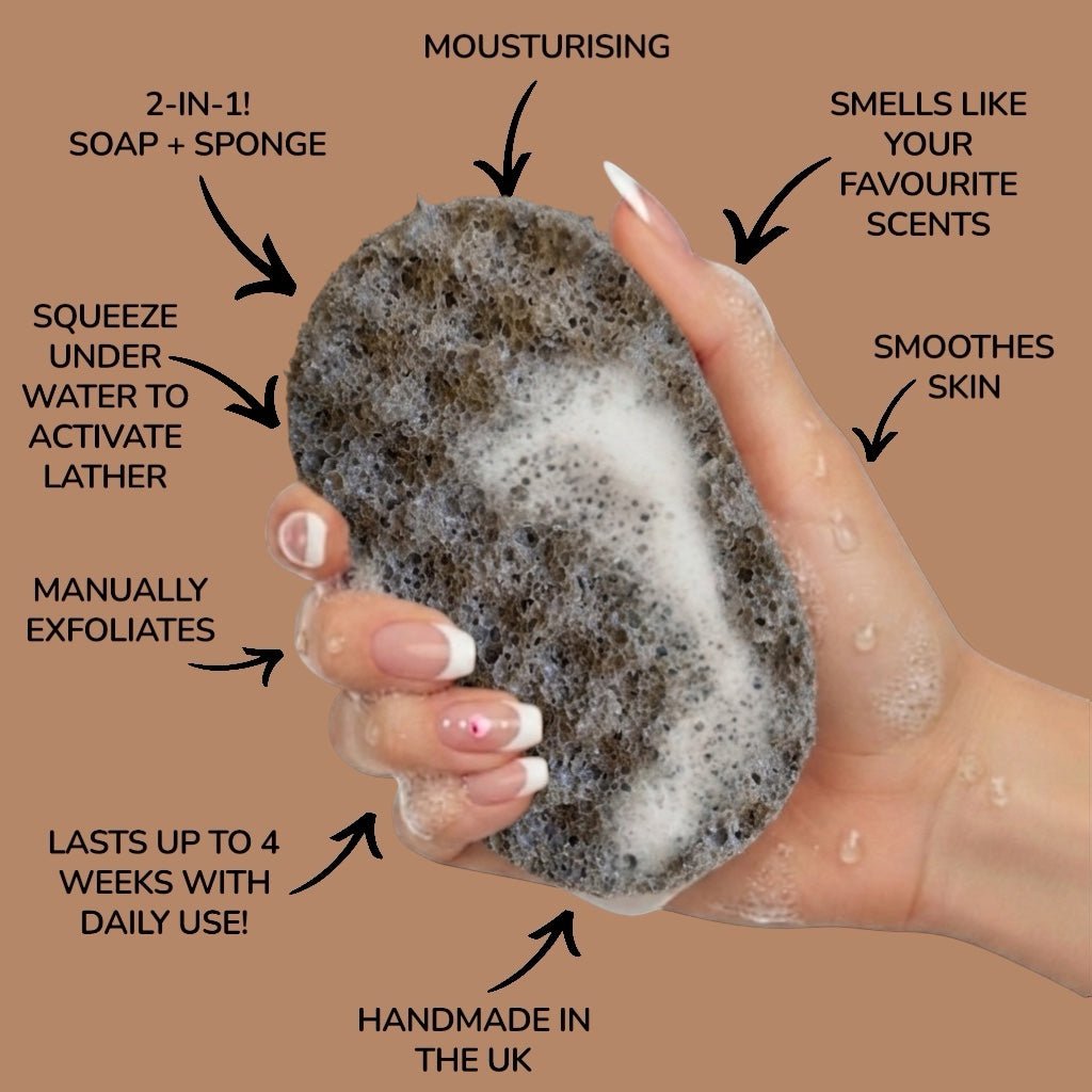 Good Boy Exfoliating Soap Sponge (For Him) Atlast Creations 2