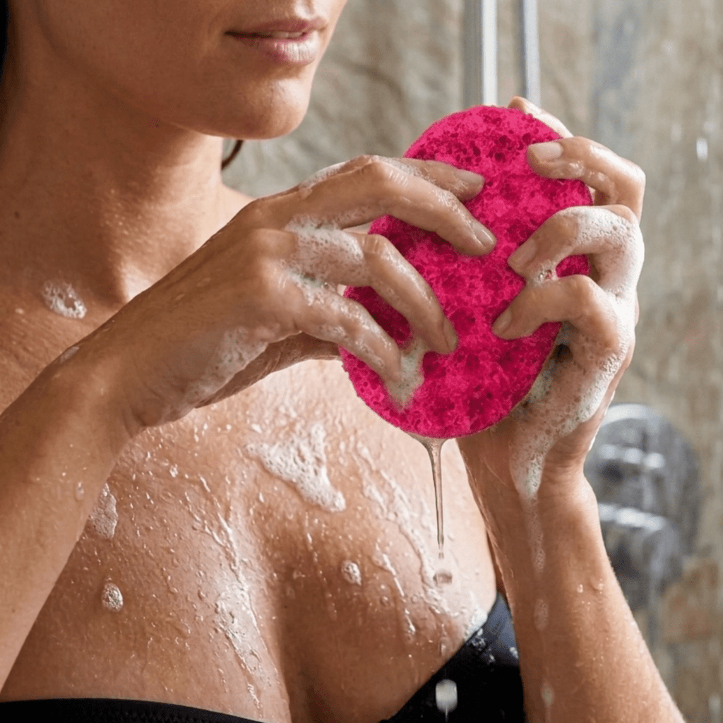 Ice Pixie Exfoliating Soap Sponge Atlast Creations 3