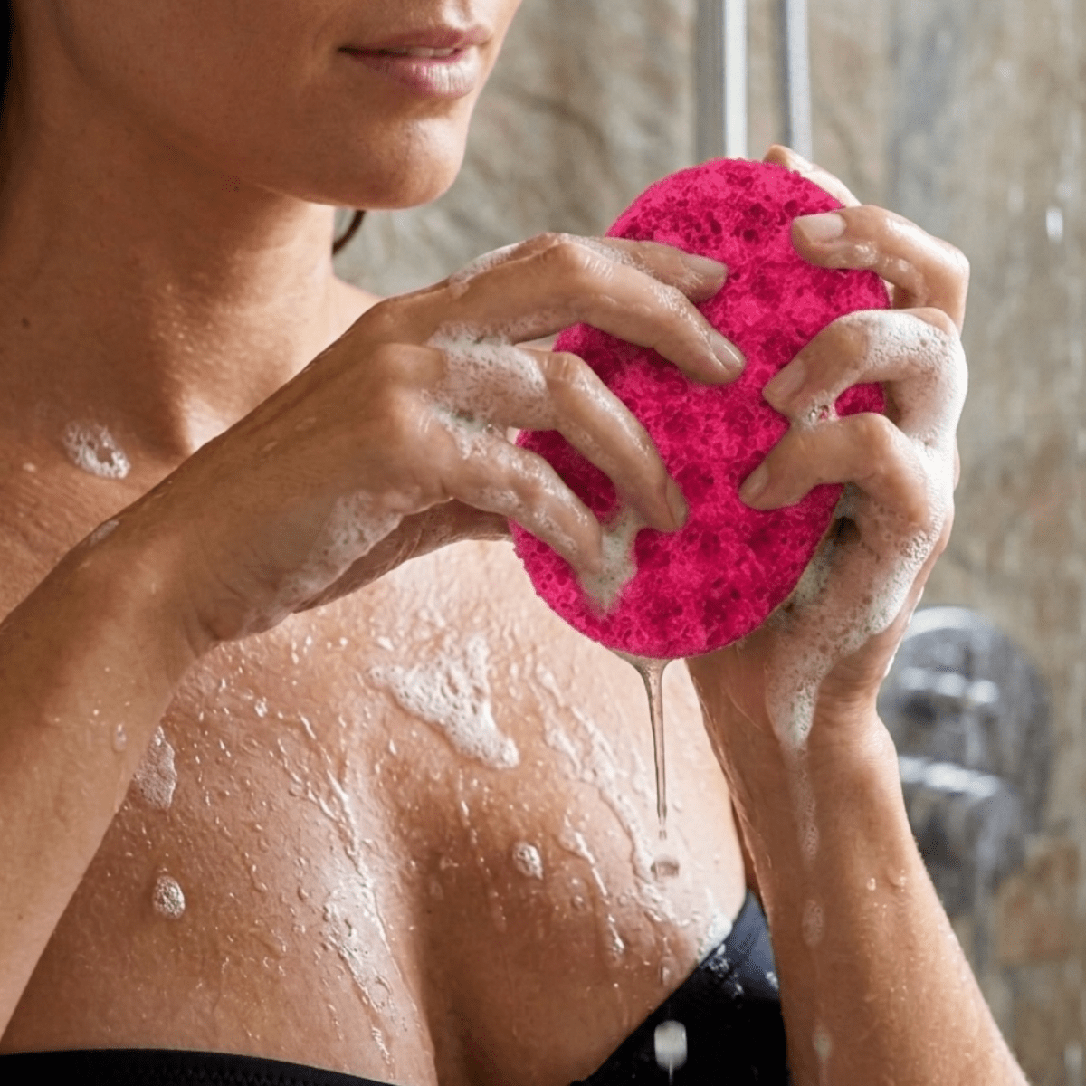 Ice Pixie Exfoliating Soap Sponge Atlast Creations 3