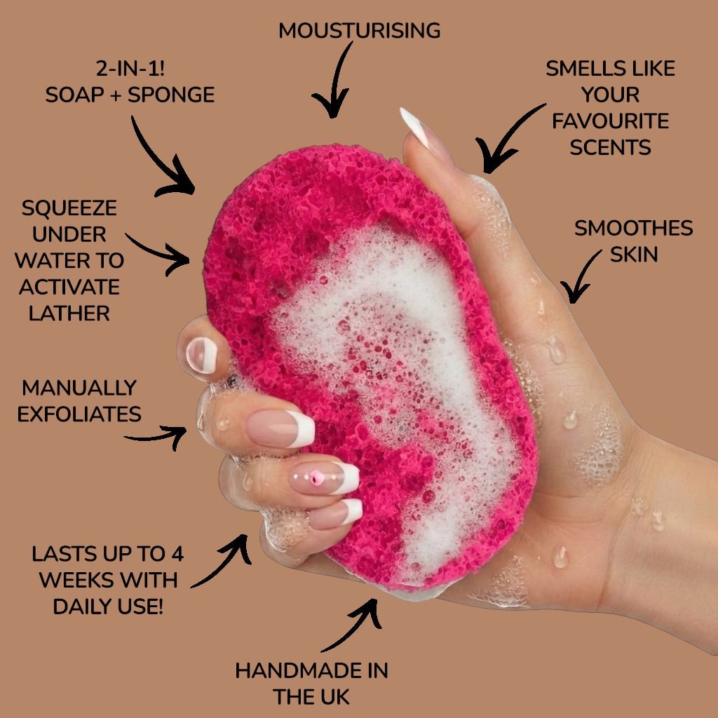Ice Pixie Exfoliating Soap Sponge Atlast Creations 2