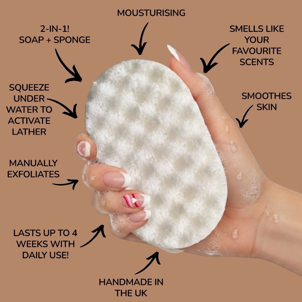 Invicta Exfoliating Soap Sponge (For Him) Atlast Creations 2