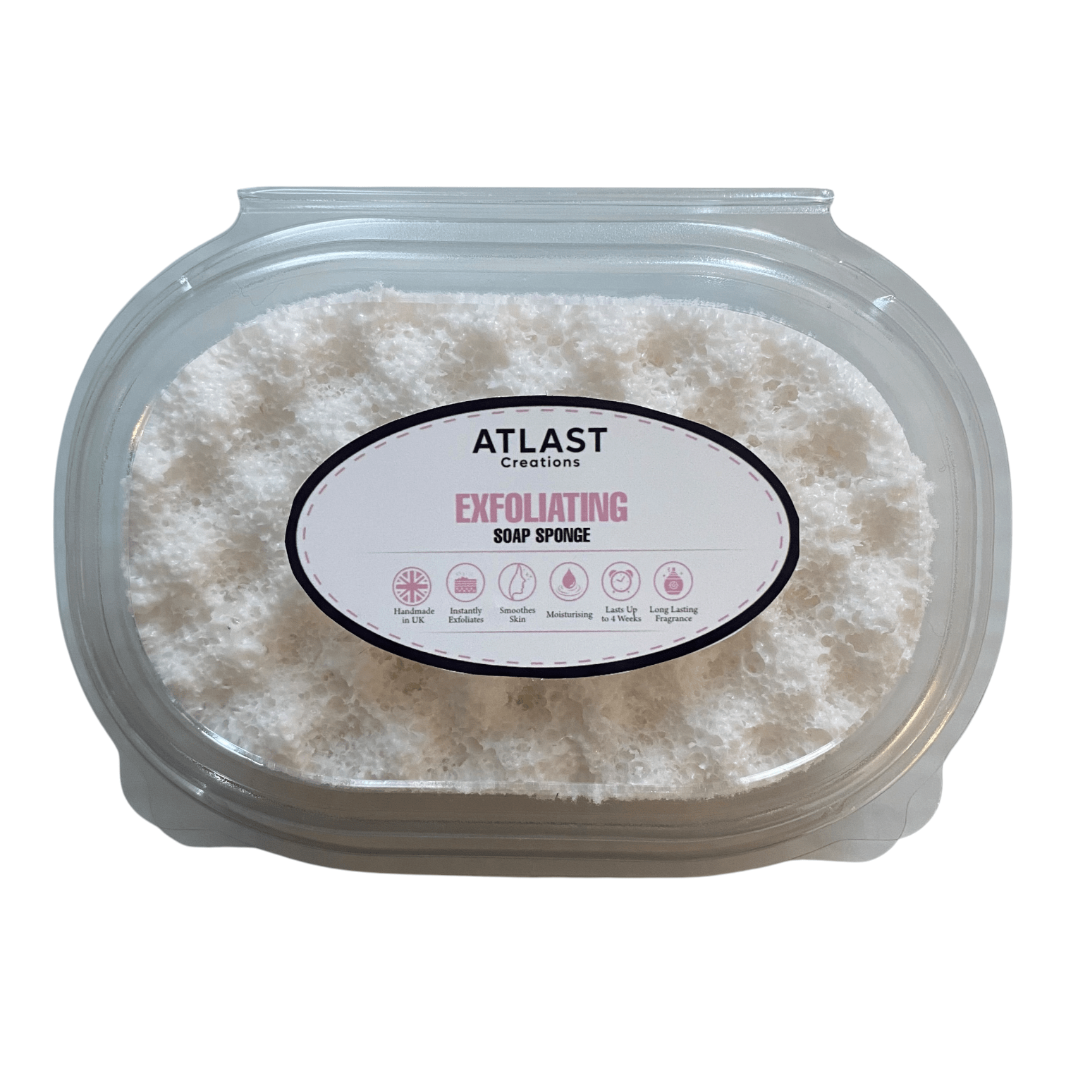Invicta Exfoliating Soap Sponge (For Him) Atlast Creations 1