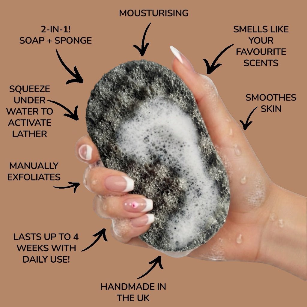 Le Homme Exfoliating Soap Sponge (For Him) Atlast Creations 2