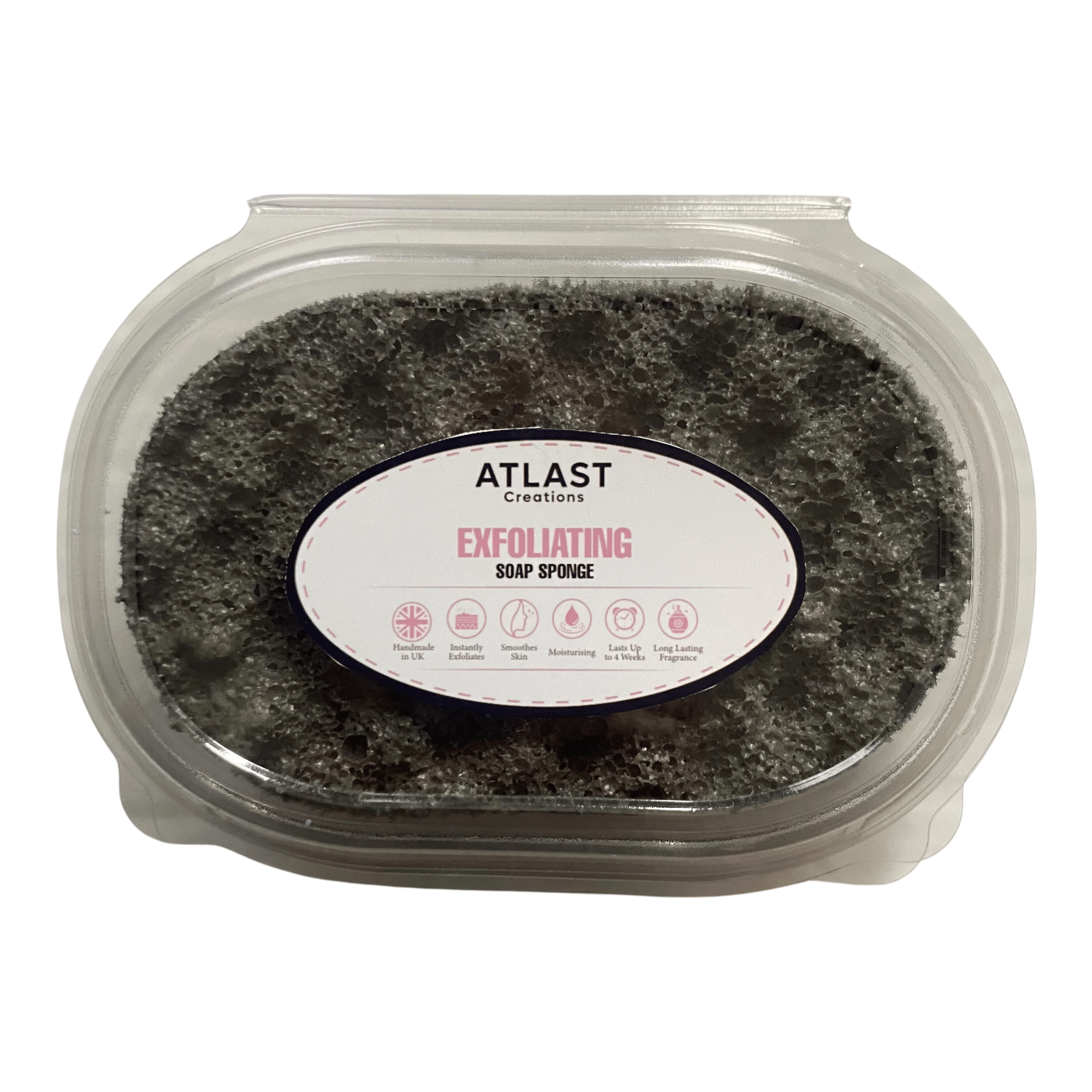 Le Homme Exfoliating Soap Sponge (For Him) Atlast Creations 1