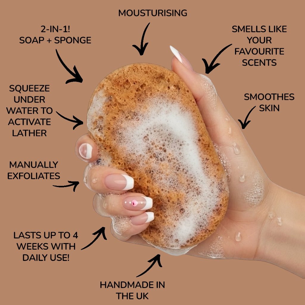 One Million Exfoliating Soap Sponge Atlast Creations 2