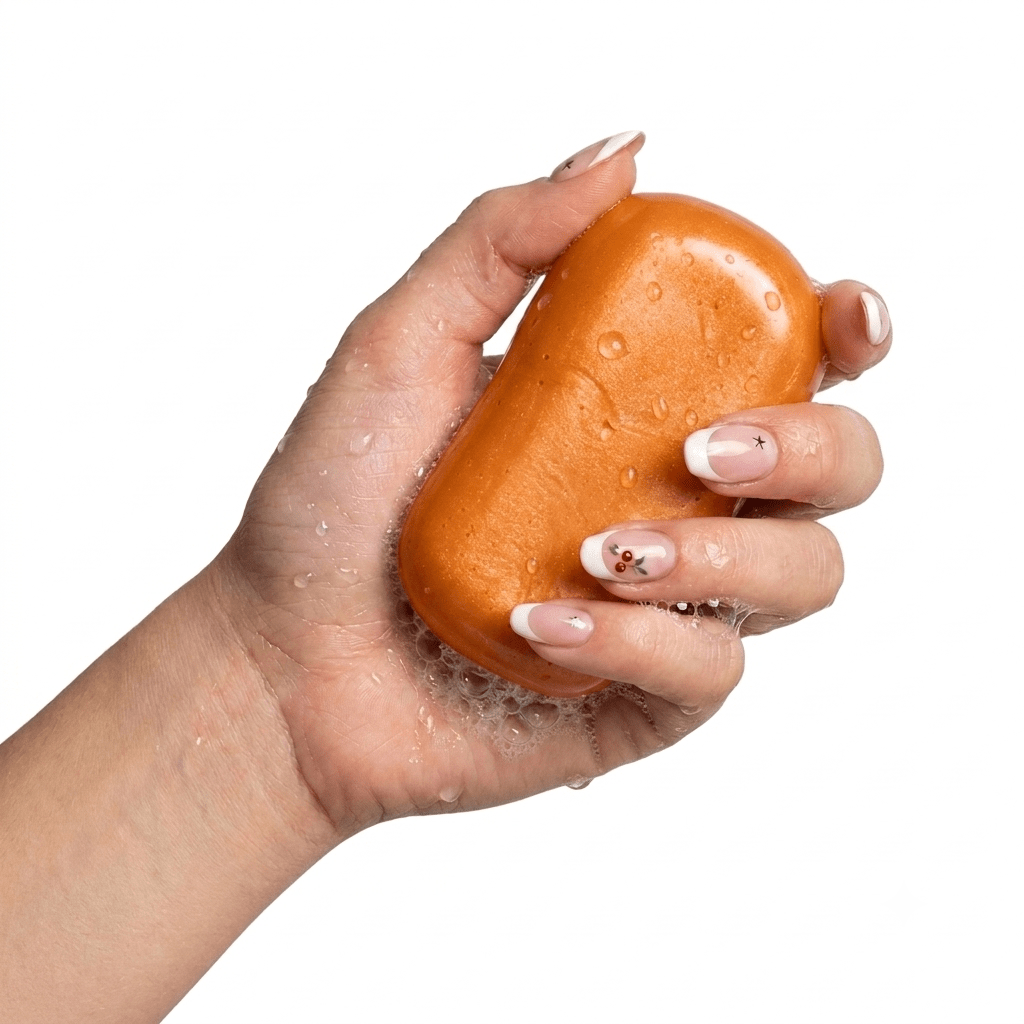 Orange Homme Moisturising Soap Bar (For Him) Atlast Creations 3