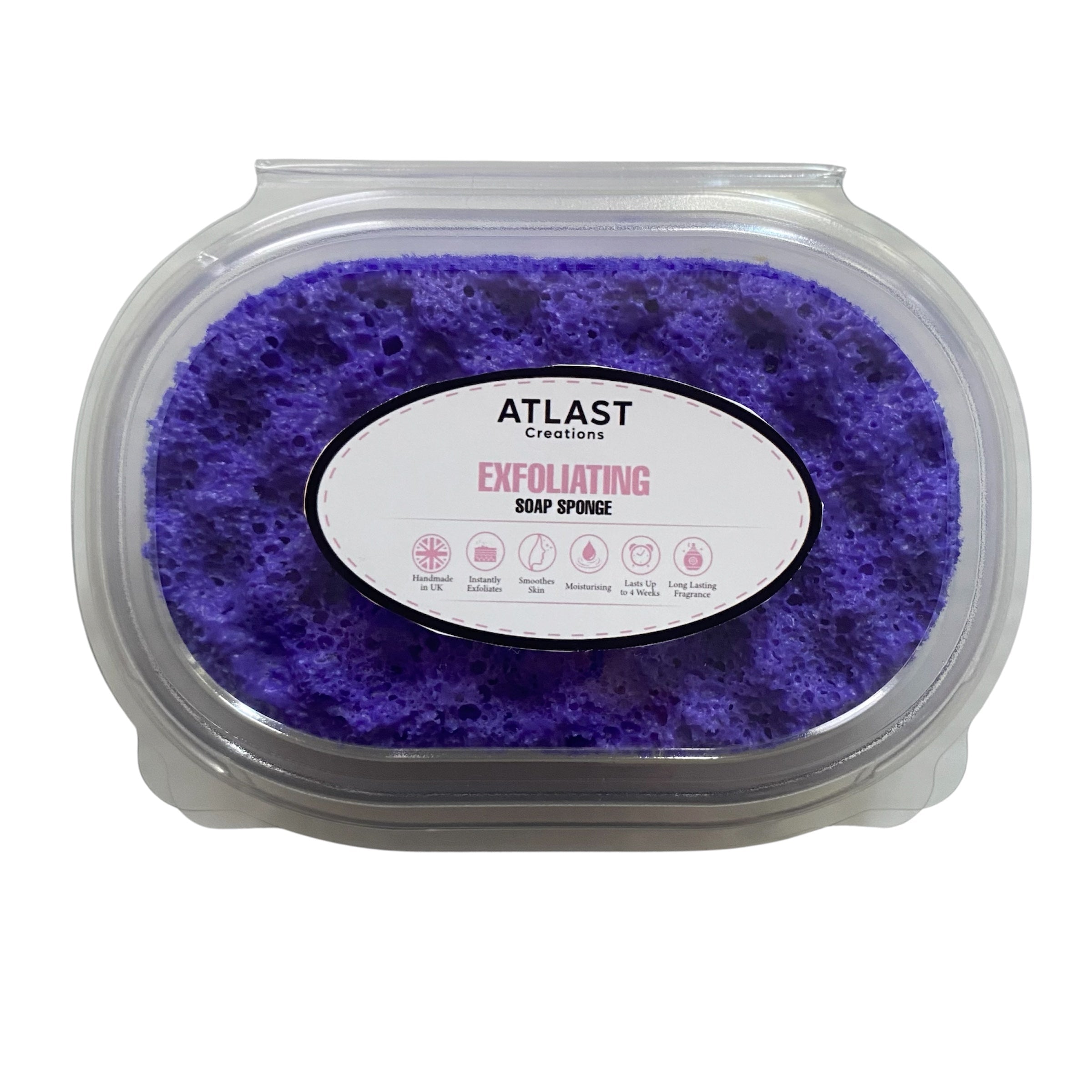 Savage Elixir Exfoliating Soap Sponge (For Him) Atlast Creations 1