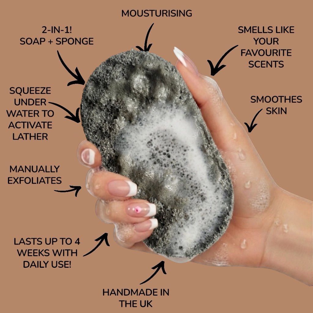 Spice Explosion Exfoliating Soap Sponge (For Him) Atlast Creations 2