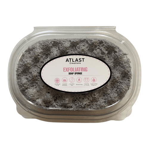Spiced Oud Exfoliating Soap Sponge (For Him) Atlast Creations 1