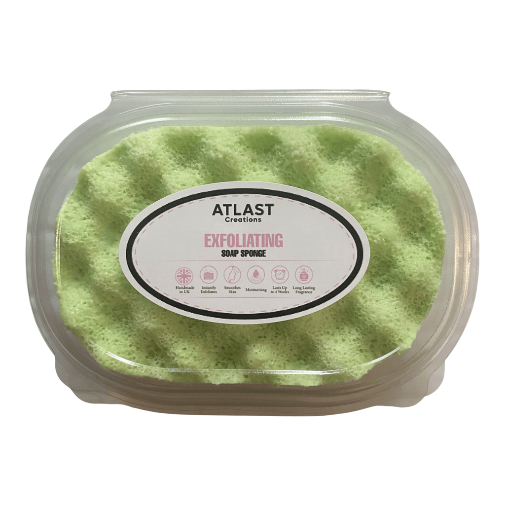 Sunlit Beijos Exfoliating Soap Sponge (For Her) Atlast Creations 1