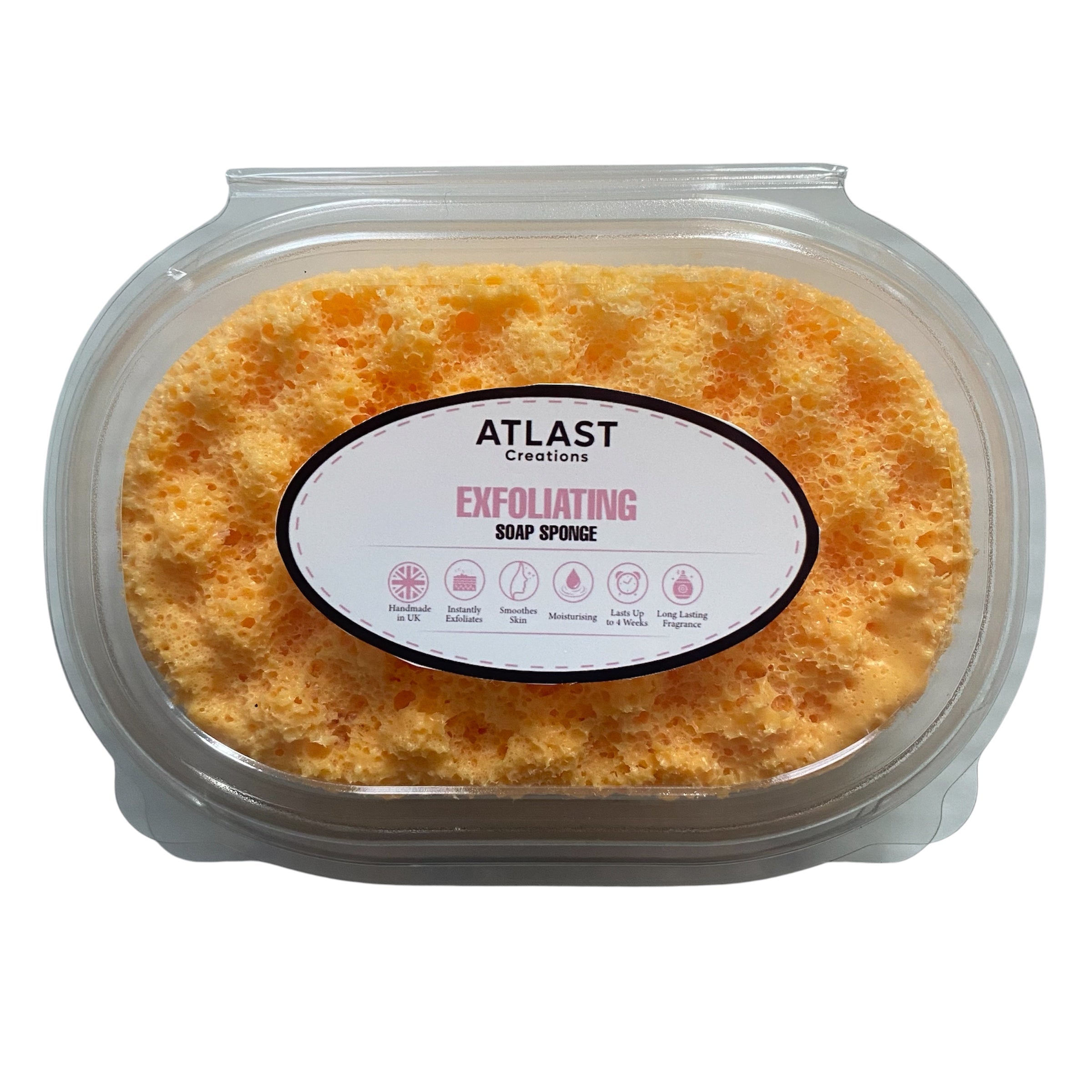 Temperature Exfoliating Soap Sponge (For Him) Atlast Creations 1