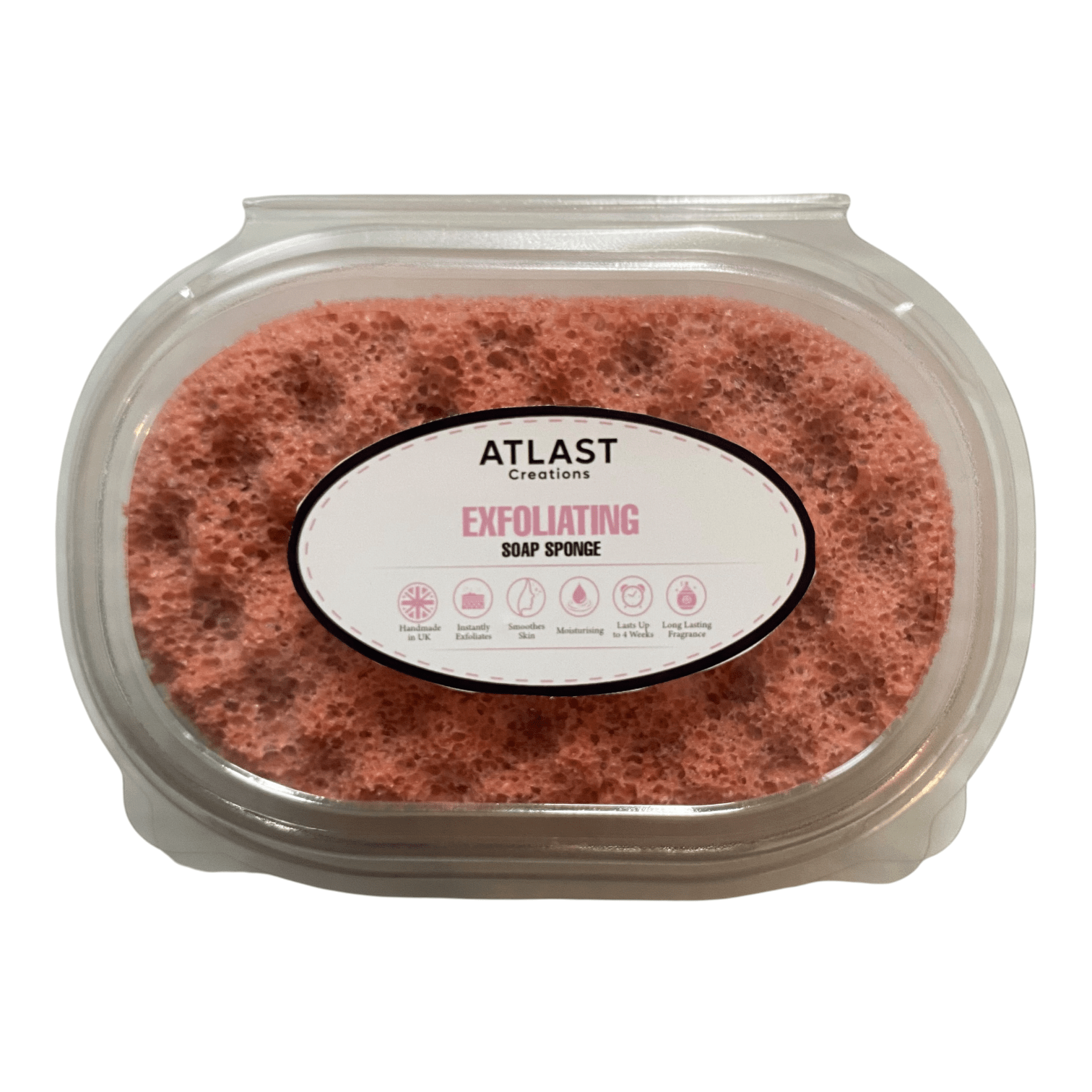 Tonka Nior Exfoliating Soap Sponge (For Him) Atlast Creations 1