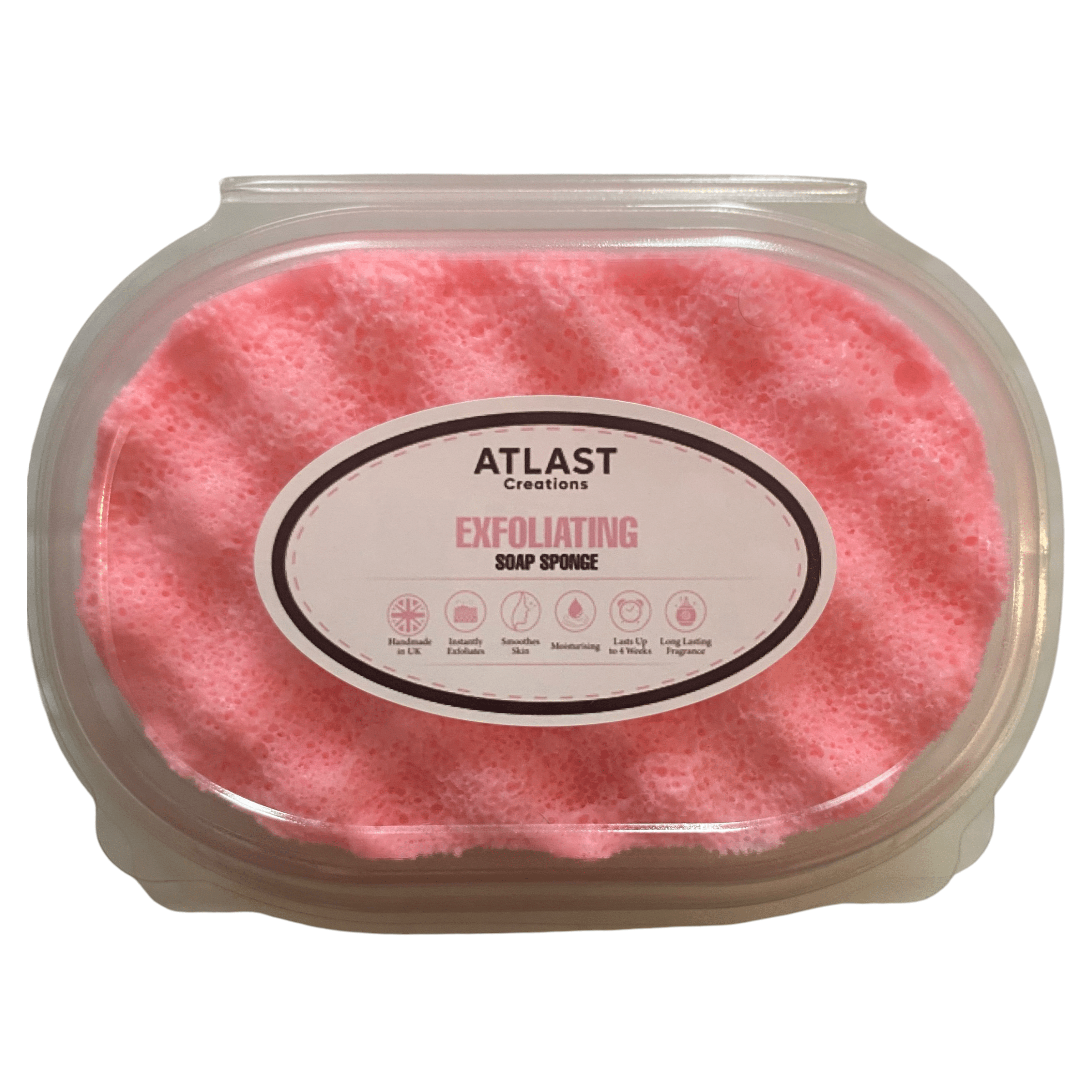 Tropical Flor Exfoliating Soap Sponge (For Her) Atlast Creations 1
