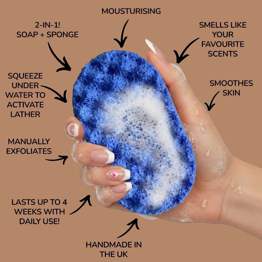 Ultra Male Exfoliating Soap Sponge (For Him) Atlast Creations 2