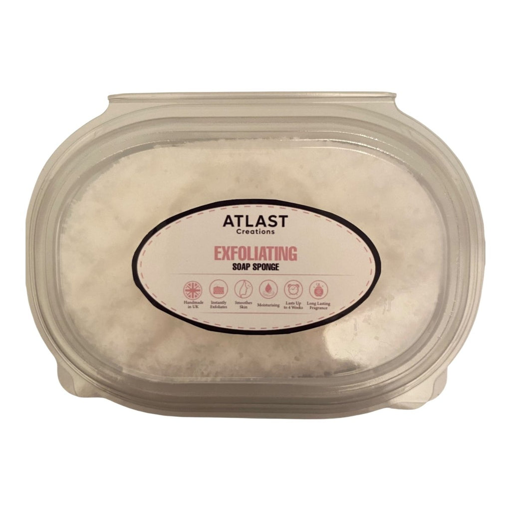 Unfragranced Exfoliating Soap Sponge Atlast Creations 1