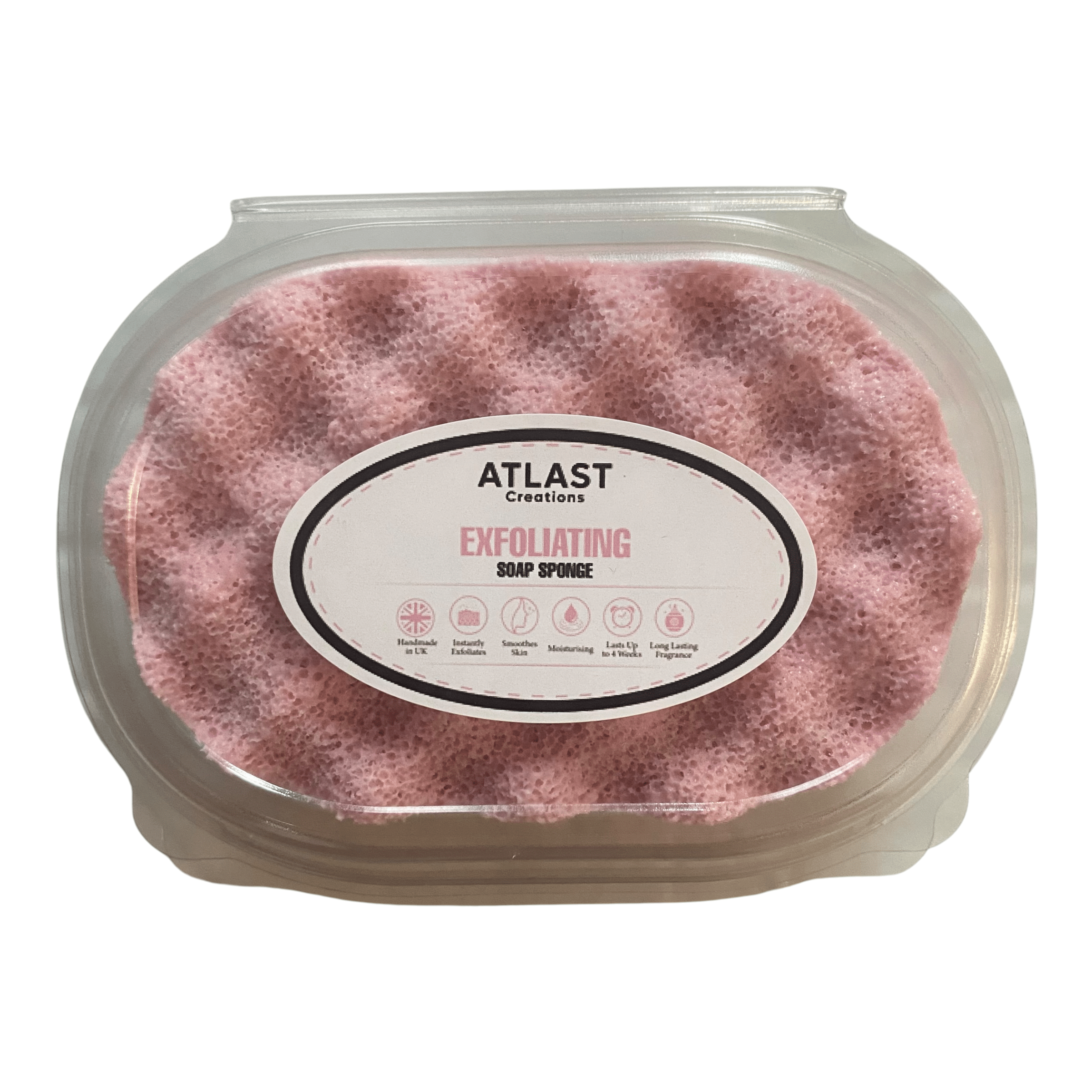 When In Brazil Exfoliating Soap Sponge (For Her) Atlast Creations 1