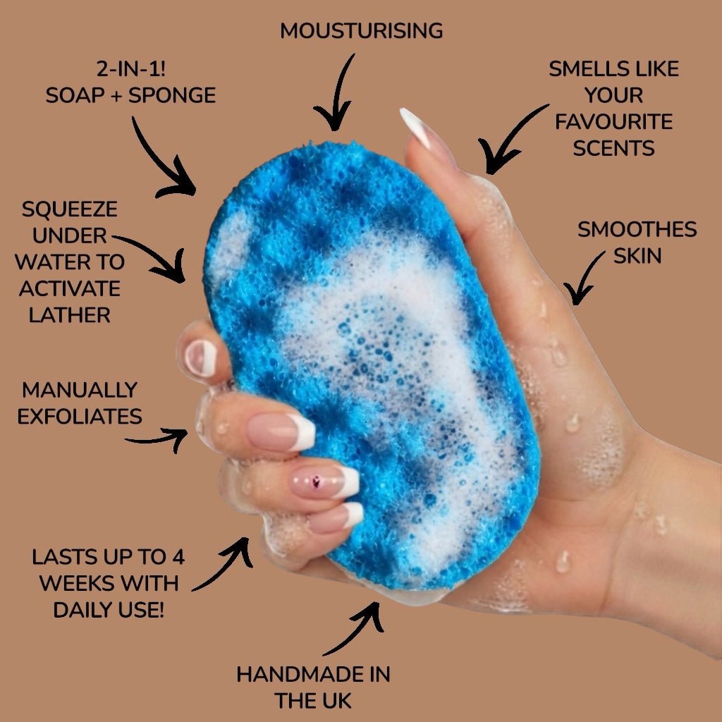 Winners Elixir Exfoliating Soap Sponge (For Him) Atlast Creations 2